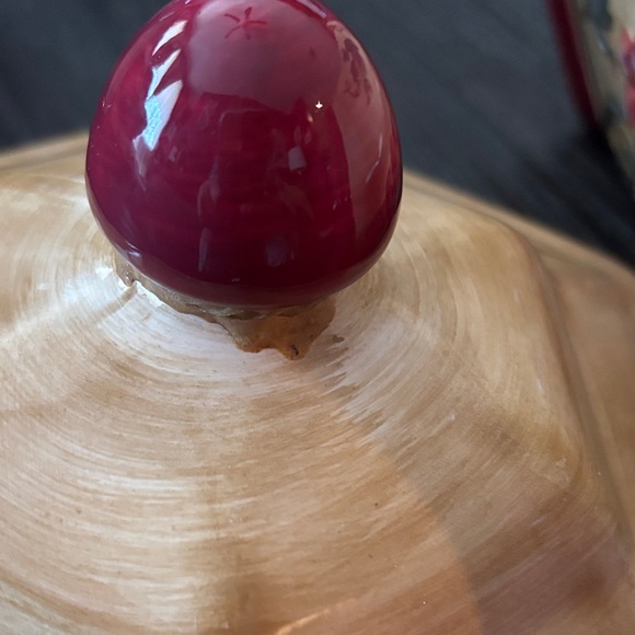 Vintage Handmade for Nonni’s Tuscan ceramic grapes and vine cookie jar - Picture 4 of 13